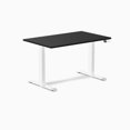 thumbnail image 1 of Desky Alpha Dual Sit Stand Gaming Desk - Straight Edge / 47.2" x 29.5" / White, 1 of 10