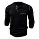 thumbnail image 2 of Camisa Henley Para Hombre,originals Henley De Manga Larga, 2 of 7