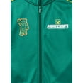 thumbnail image 2 of Minecraft Boys Graphic Zip Track Jacket, Midweight, Sizes 4-18, 2 of 3