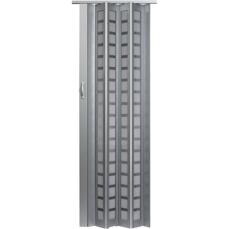 Metro Aluminum with Frosted Squares Folding Door - Walmart.com Metro Aluminum with Frosted Squares Folding Door - Walmart.com