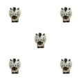 thumbnail image 1 of Wweixi Durable Animal Planter - Lightweight And Portable Succulent Pot Small Ceramic Plant Pot Stylish zebra 5Set, 1 of 6