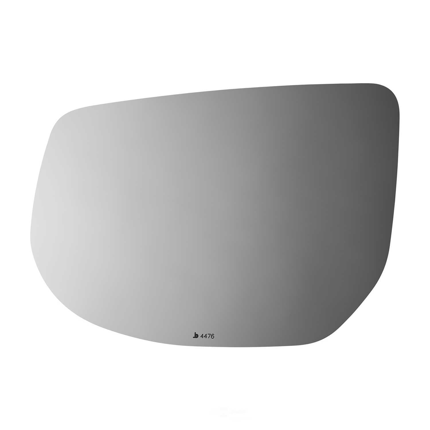 Burco Side View Mirror Replacement Glass - Clear Glass - 4476