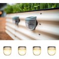 thumbnail image 6 of Vego garden Solar Garden Lights with Auto Sensors Magnetize Securely to Beds, IPX4 Waterproof Outdoor LED Light for Patio & Yard 4 Pack, 6 of 8