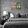 thumbnail image 6 of Beach Sea Turtle Wall Art Coastal Ocean Inspirational Quotes Pictures for Wall Nautical Seascape Canvas Paintings Modern Artwork Home Decoration for Bathroom Living Room Bedroom Office Framed 16"x12", 6 of 6