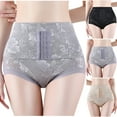 thumbnail image 2 of Paiwinds Women‘s Postpartum Body Shaping Pants, Mid Waist Adjustable Closure, Compression Briefs for Waist & Hip, Size M-3XL, 2 of 6