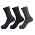 thumbnail image 3 of 3 Pack Men's Or Women's Thick Thermal Crew Cold Weather Boot Socks for Winter Outdoor Activities (Men), 3 of 3