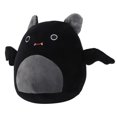 thumbnail image 1 of Murciélago gordo de peluche, lindo y suave juguete de peluche, regalo de cumpleaños para niños, accesorio de fotografía negro, 1 of 14