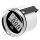 thumbnail image 4 of Tacómetro de 0 a 9990 RPM, IP67, resistente al agua, retroiluminación roja, pantalla LCD de 52 mm/2 pulgadas, 9 a 32 V, esfera negra, cubierta plateada, 4 of 12