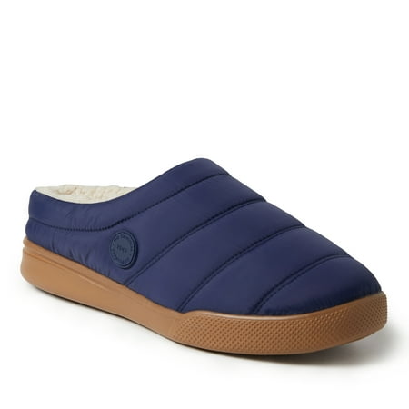 

Dearfoams Men s Andre Nylon Sport Lounge Slip On Clog Indoor/Outdoor Slippers
