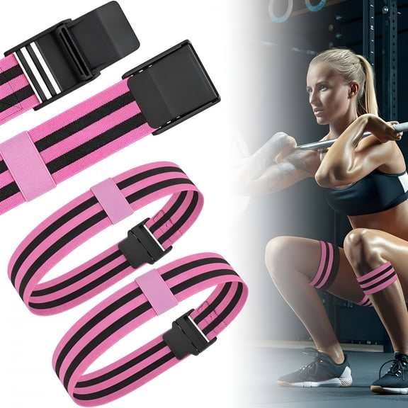 BESTSKY Bfr Occlusion Bands for Women Legs Glutes Hip Building Booty Bands, Blood Flow Restriction Bands for Women/Men Occlusion Resistance Bands