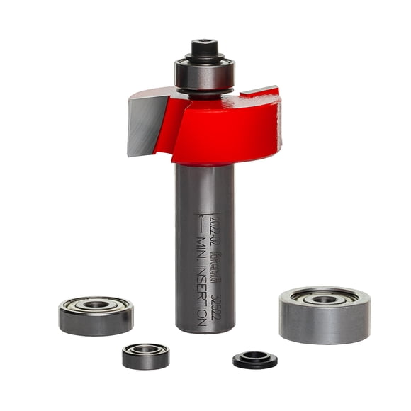 Freud 32-522 Multi-Rabbet Router Bit Set with 4 Bearings-1/2-Inch Shank