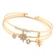 thumbnail image 3 of Elegante Bangle Alloy Wristband Womens Jewelry Sunnimix Pulseras con dijes de mujer, 3 of 6