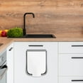thumbnail image 4 of HEALEEP 1Pc Small Trash Bin Wall Mounted Recycling Bin For Household Users, 4 of 8