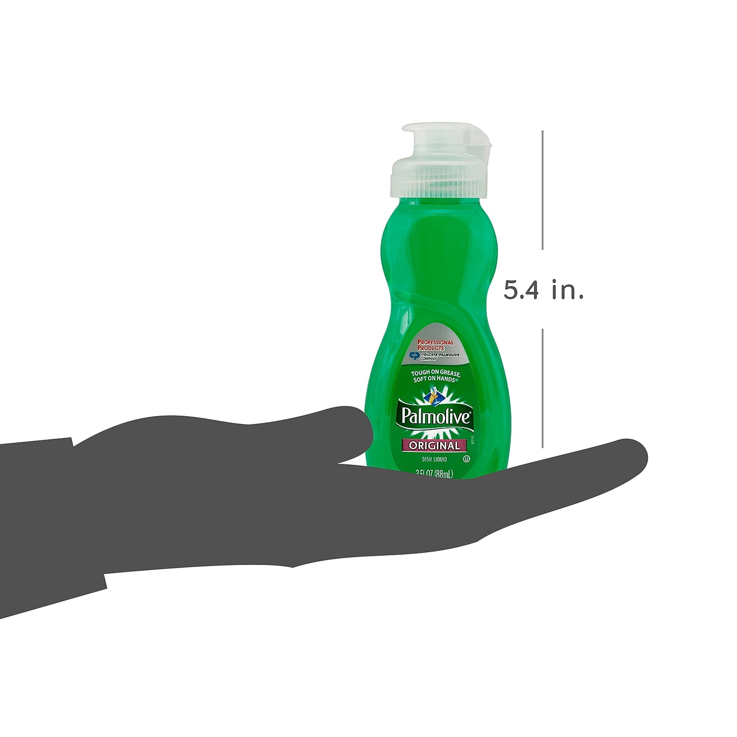 Palmolive Dishwashing Liquid, Original Scent, 3oz Bottle, 72/Carton