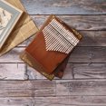 thumbnail image 1 of Instrumento Musical de percusión Kalimba 21 teclas madera de caoba dedo Likrtyny pulgar Piano Sanza Africana Mbira con herramienta de afinación partituras, 1 of 8