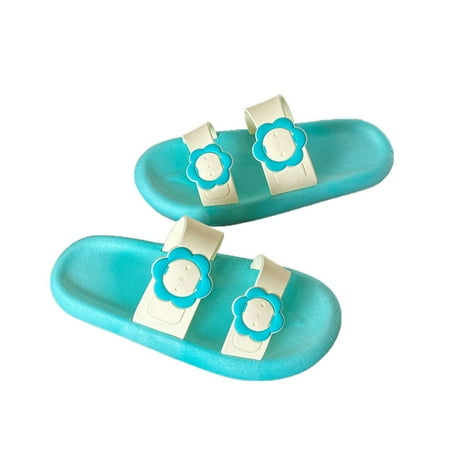 

Beach Sandals Non-slip Shower Bathroom Slippers Soft Summer Slide Sandals 38-39 Beige