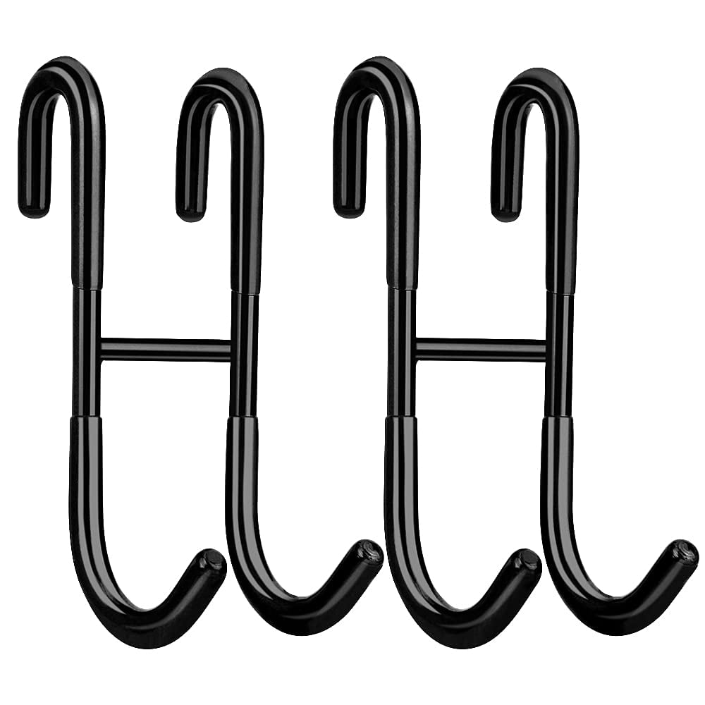 2Pack Shower Glass Door Hooks, Towel Hooks for Bathroom Frameless Glass Shower Door, Shower