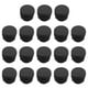 thumbnail image 3 of 30 tapones redondos de plástico para patas de sillas y mesas, protectores de muebles, color negro, 3 of 8