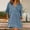Sky Blue, variant on 2024 Denim Dress for Women,Blue Denim Dress Summer Deep V Half Sleeve Casual Loose Collared Shift Mini Jean Dress with Pockets