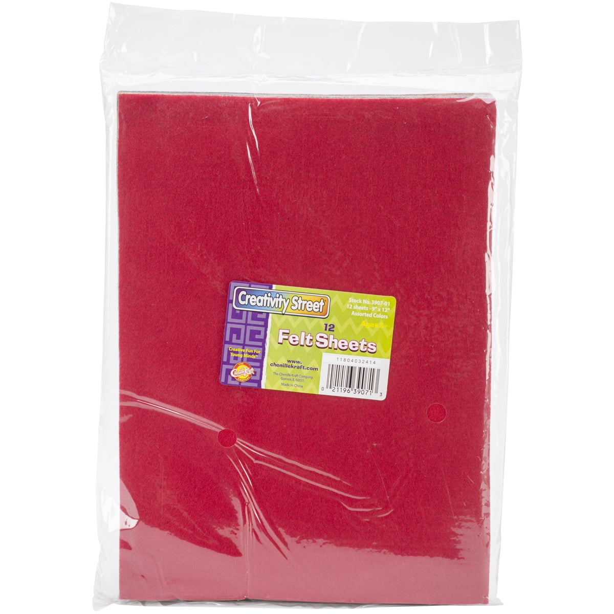 Felt Sheets 9"X12" 12/PkgAssorted Colors Walmart Canada
