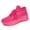 Pink, variant on Women's Breathable Versatile Soft Sole Running Shoes Mesh Casual Sneakers Trendy Athletic Footwear Hot Pink 37