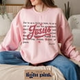 thumbnail image 2 of Christian Christmas Sweatshirt – Isaiah 9:6 Bible Verse Sweater, Nativity Holiday Crewneck, Faith Christmas Gift, Religious Unisex Pullover, 2 of 5
