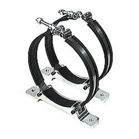 

08-0101 9 in. Dry Sump Tank Mounting Brackets - Pack of 2