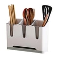 thumbnail image 4 of Grid Chopstick Basket Drain Fast Cage Chopstick Grid Chopstick Basket Tube Rack Household Tableware Chopsticks Spoon Storage Box for Storing Tableware, 4 of 9