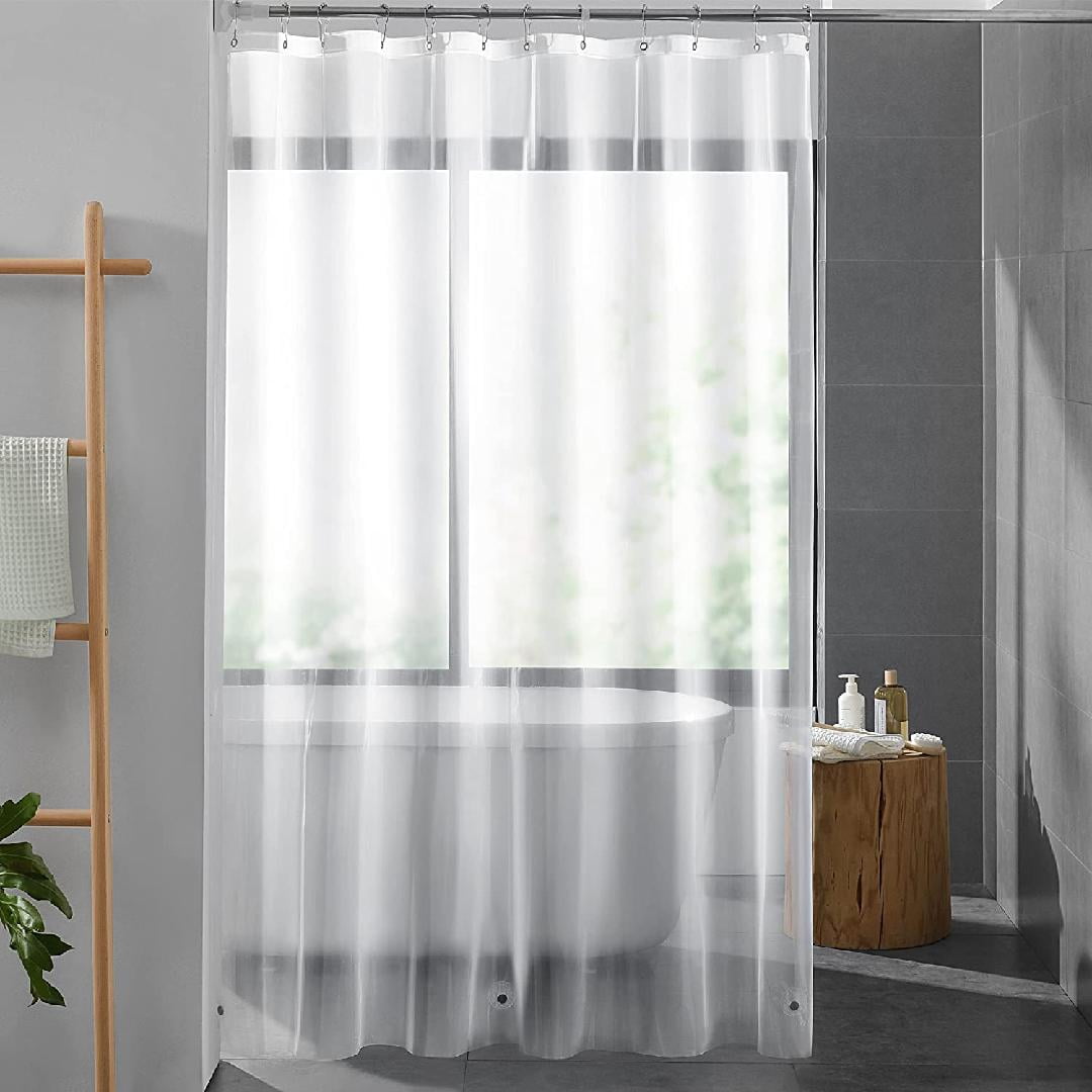 Clear Shower Curtain Liner 3 Pack, 72"x72" Plastic Shower Curtain Liner ...