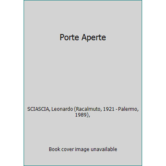 Pre-Owned Porte Aperte (Paperback) 8845902625 9788845902628