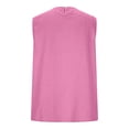 thumbnail image 5 of Mittory Womens Linen Tank Tops Loose Fit Comfy Lounge Wear Summer Sleeveless Crewneck Basic Camisole Lightweight Shirts, 5 of 7