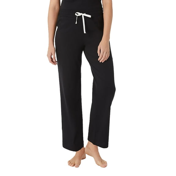 2 Pack 32 Degrees Women's Cool Lightweight Soft Cotton Sleep Pant - Black - XX-Large