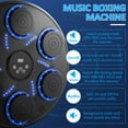 thumbnail image 4 of Hlthair Music Boxing Machine for Adults Kids Wall Mounter Punching Equipment with Gloves 9 Training Speed&Mode Excercise Bluetooth and LED Display, 4 of 10