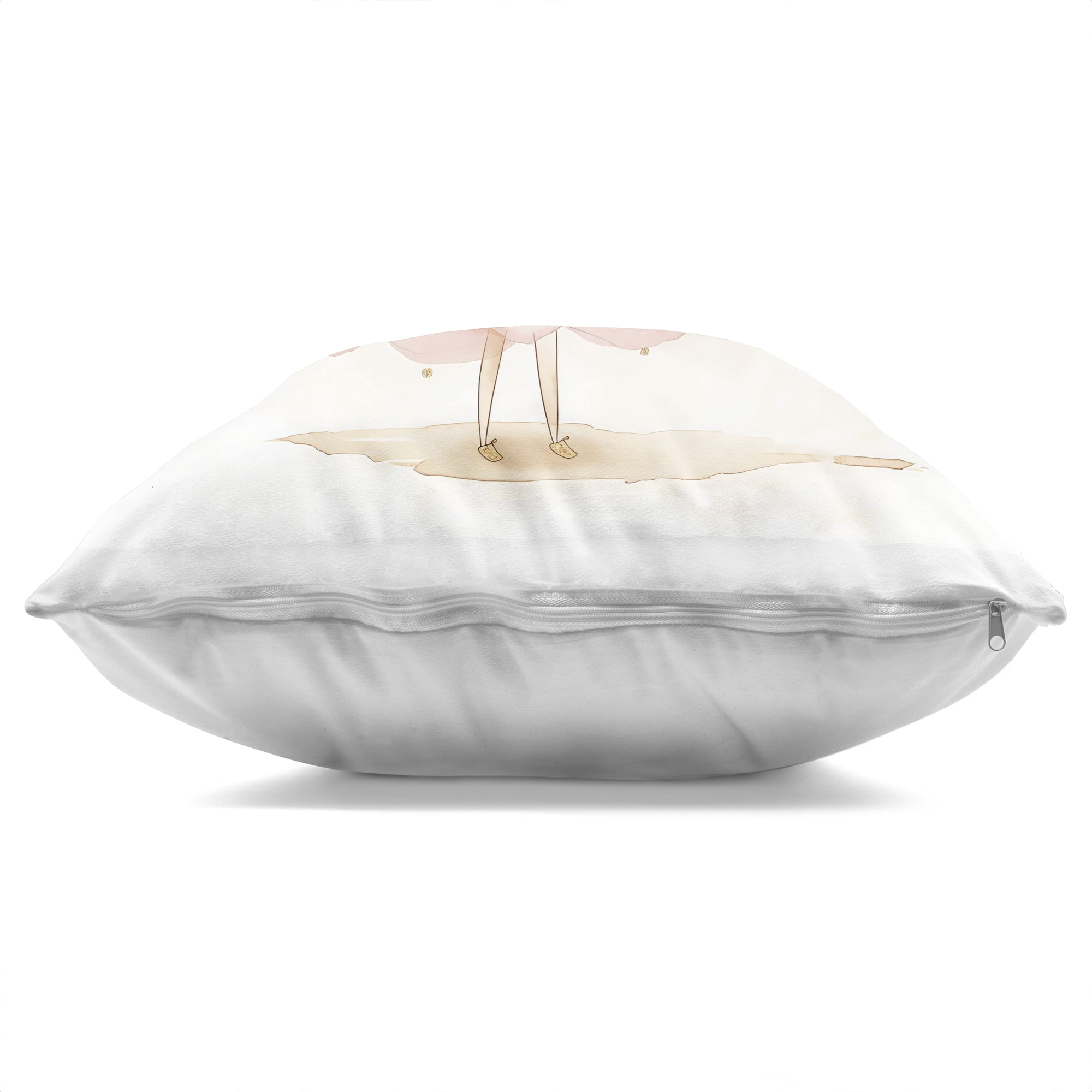 Stupell Industries Little Princess with Crown Decorative Printed Throw Pillow, design by Creative Studio, 18 x 7 x 18