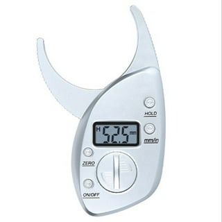 Body Fat Caliper Clip Fat Measuring Tool Fitness Fat Teller LCD