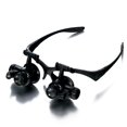 thumbnail image 2 of Jinsinto Headband Magnifying Glass, Head Mount LED Illuminated Magnifier, Portable Headband Magnifier Glass with Adjustable Led, for Jewelry Clock Repair, 2 of 5