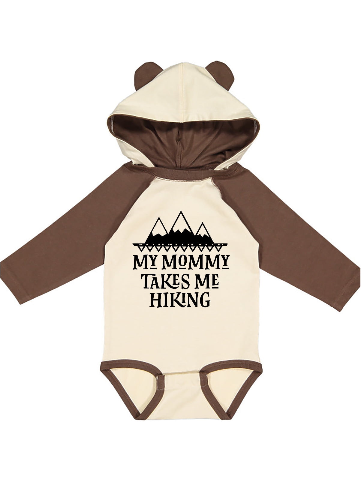 inktastic Hiker Mommy Takes Me Hiking Baby T-Shirt