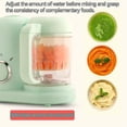 thumbnail image 3 of Máquina calentadora de alimentos para bebés, procesador de alimentos, cocina al vapor y batidora, 3 of 4