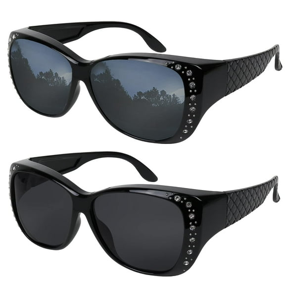 Gafas de Sol Yogo Vision UV400 Polarizadas para Mujeres que se Ponen sobre Lentes