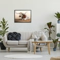 thumbnail image 2 of Stupell Longhorn Cattle Resting Painting Animals & Insects Painting Black Framed Art Print Wall Art, 2 of 7