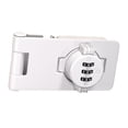 thumbnail image 2 of Cerradura de combinación para gabinete, cerradura de seguridad giratoria con contraseña para armario de casa, cerradura sin llave Blanco, 2 of 9