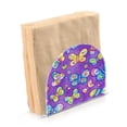 thumbnail image 2 of Napkin Holder Colorful Butterflies Thick U Shape Acrylic Non Slip Space Saving for Kitchen, 2 of 9