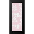 thumbnail image 2 of Villa, Mlli 7x14 Black Modern Framed Museum Art Print Titled - Blush Floral, 2 of 5