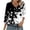 Z-Black, variant on MaFYtyTPR 3/4 Sleeve T-shirts for Women Fashion Printing V-neck Comfy Pullover Loose Bloues for Women Z-Black L