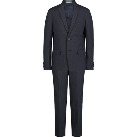 Van Heusen Boys' 2-Piece Formal Suit Set, Bank Blue, 10 Husky | Walmart ...
