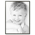 thumbnail image 2 of ArtToFrames 31" x 42" Black Square with Gold Beads Picture Frame, 31x42 inch Black Wood Poster Frame (WOM-5021), 2 of 7