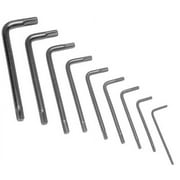 Performance Tool (W75933) 9-Piece Star Point L-Wrench Set