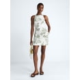 thumbnail image 2 of Scoop Women's and Women’s Plus Tie Back Mini Dress, Sizes 0-26W, 2 of 5