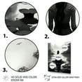 thumbnail image 3 of Designart "Meditative Woman in Lotus Pose during Yoga I" Spiritual Framed Wall Art - Global Grey Meditation Entryway Framed Wall Art, 3 of 6