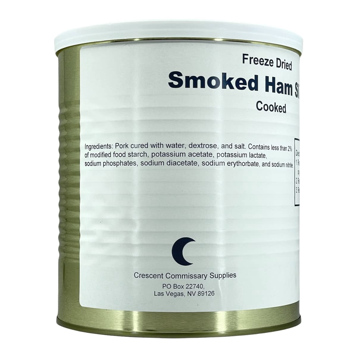 Military Surplus Smoked Ham Slices Canned Meat for Long Term Storage Food- 1 Can